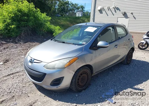 2012 Mazda Mazda2 Sport из США, поврежденный, VIN JM1DE1KZXC0149234